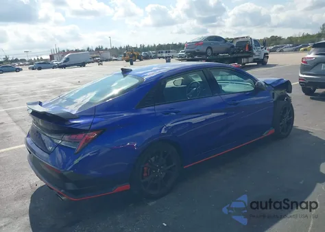 2025 Hyundai Elantra N z USA, uszkodzony, nr VIN KMHLW4DK0SU026507